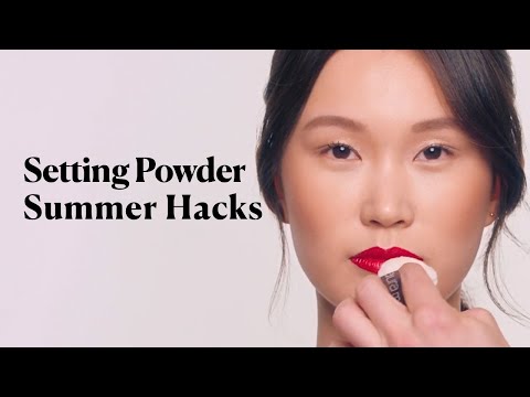 Summer Makeup Setting Hacks feat. Translucent Loose Setting Powder | Laura Mercier