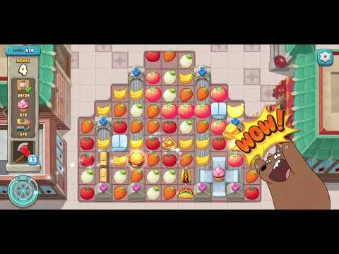 We Bare Bears the Puzzle for Kakao Season2 Level 670 - No Boosters