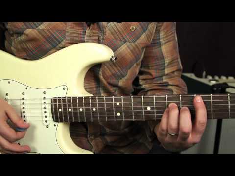 Eric Clapton - Cocaine - jj cale - Blues - Rock - Guitar Lessons - Tutorial - Fender Strat