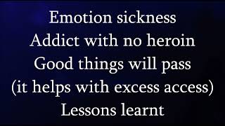 Silverchair - Emotion Sickness lyrics