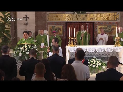 Messe à la cathédrale d’Albano présidée par le pape Léon XIV