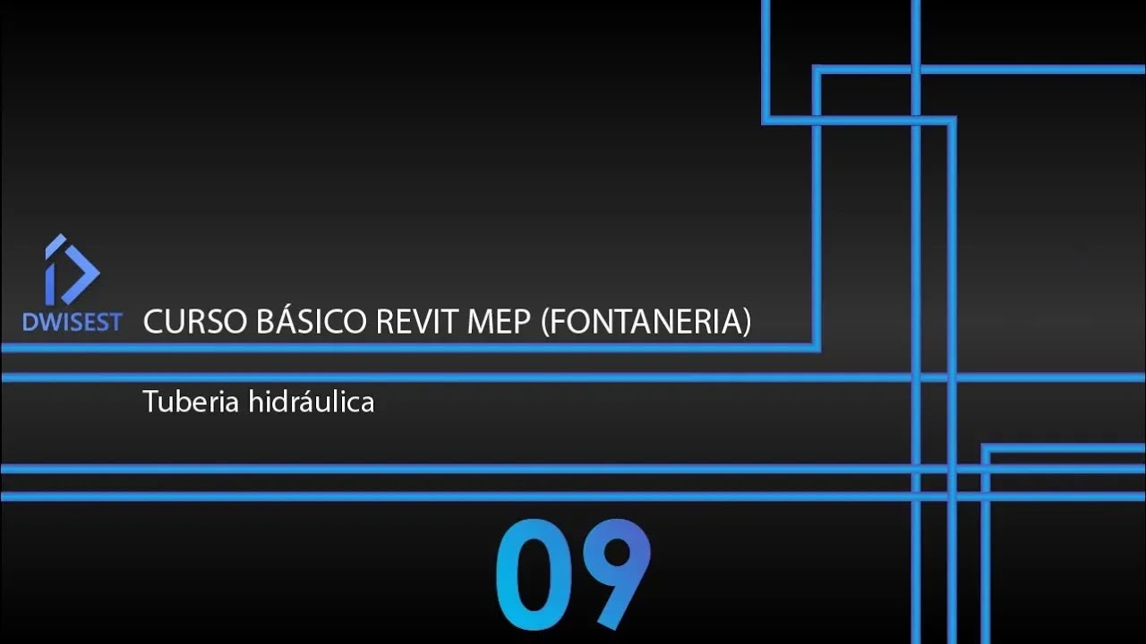 Revit MEP 2019 (Fontaneria) Tubería hidráulica - Tutorial básico 09