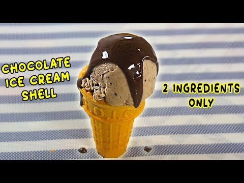 How to make Chocolate Ice Cream Shell Topping (Coating)