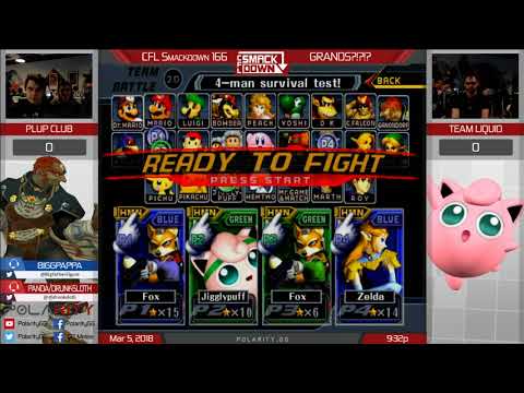 CFL Smackdown 166 Melee - Plup Club vs Team Liquid - Doubles GF