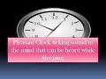 Clock Ticking Music Sleep Meditation Music Relax Mind Body Relax Music For Sleep Clock Relaxsy Music