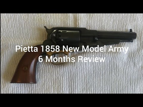 Pietta 1858 Remington .44 Cap \u0026 Ball \u0026 .45 ACP Combo - Shooting Review of This Awesome Revolver