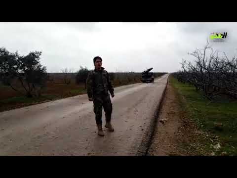 استهداف الثكناب العسكرية جنوب إدلب من قبل الجبهة الوطنية للتحرير