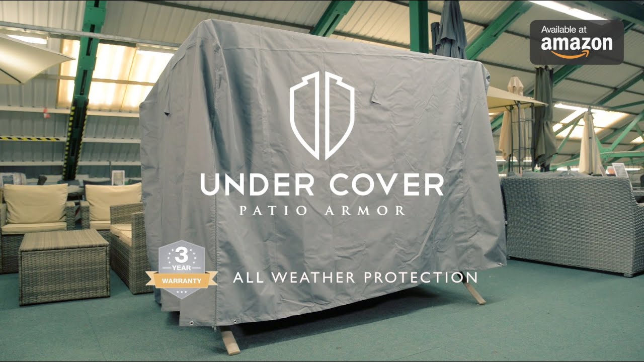 Watch video Garden Swing Chair Cover - Under Cover Protect Now Garden Swing Chair Cover - Under Cover Protect