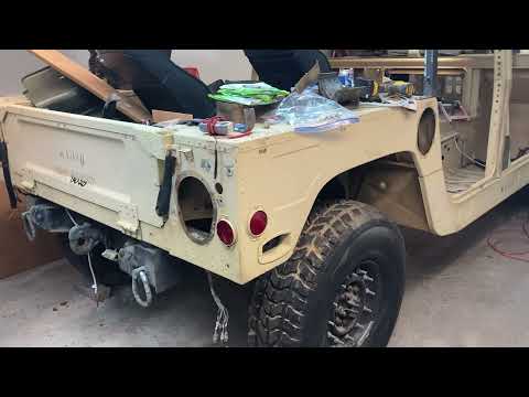 Rewiring the entire HMMWV