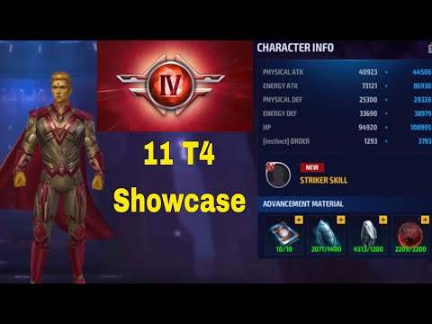 Adam Warlock T4 Complete And My 11th T4 Showcase - Marvel Future Fight