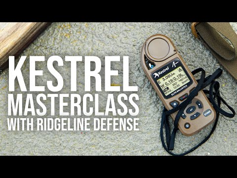 Kestrel Masterclass with Ridgeline Defense