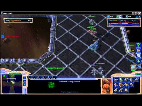 Starcraft 2 Battlecraft - Aggro mode explained