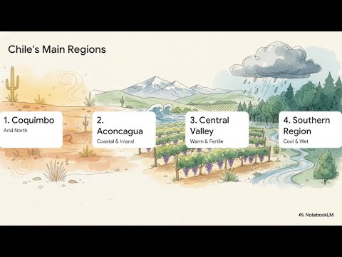 Chile - Regions & Grapes | WSET Level 3 Wine Study Guide 🇨🇱