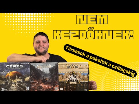 A Pokoltól  a Világűrig  - 3 Komplex játék a Vagabundtól - Mit Játsszunk?