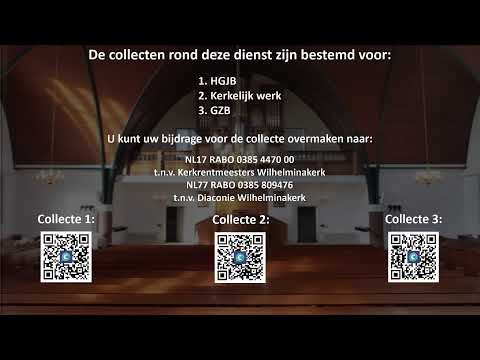 Wilhelminakerk Slikkerveer 5 juli 2020 Middagdienst - ds. M. Klaassen