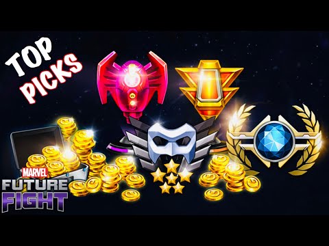 BEST CHARACTERS 👉 MEGA MYTHIC UNIFORM TICKET, CTP OF DESTRUCTION & AUTHORITY | Marvel Future Fight