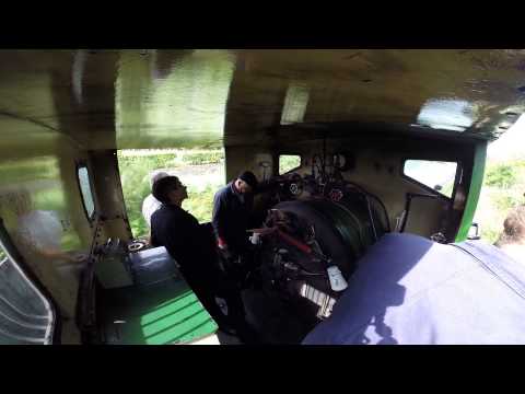 A footplate ride along the Deeside Railway on Andrea Barclay Steam Loco Salmon