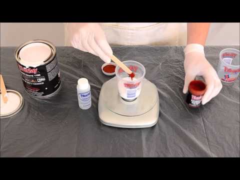 Adding Pigment to Gel Coat or Fiberglass Resin