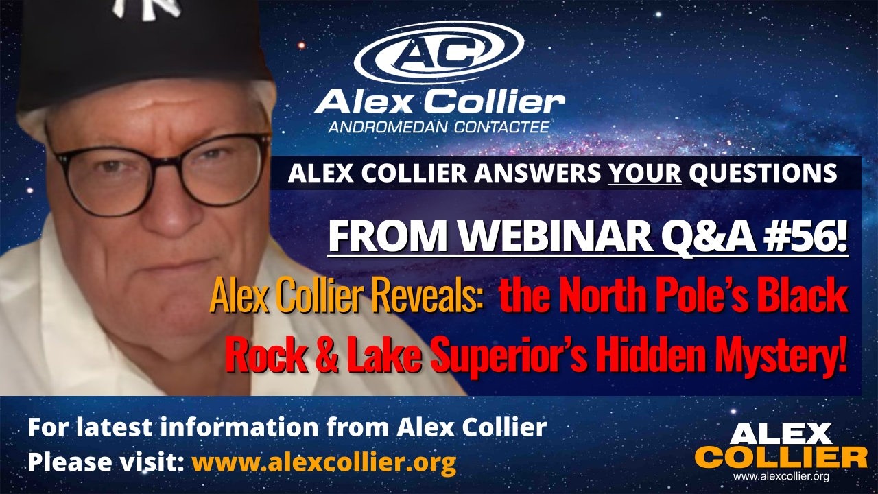 Alex Collier Reveals the North Pole’s Black Rock & Lake Superior’s Hidden Mystery!