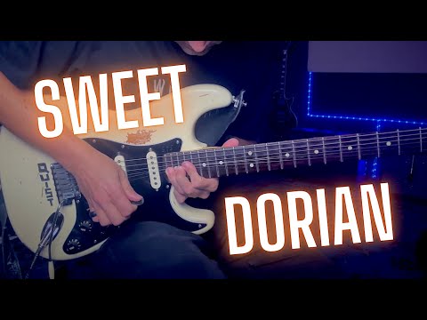 Sweet B Dorian Groove Guitar Backing Track