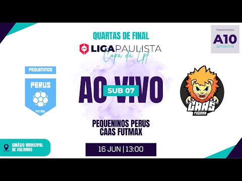 PEQUENINOS PERUS x CAAS FUTMAX - COPA DA LPF - SUB 07