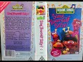 Sesame Songs Home Video Sing Yourself Silly Australian VHS