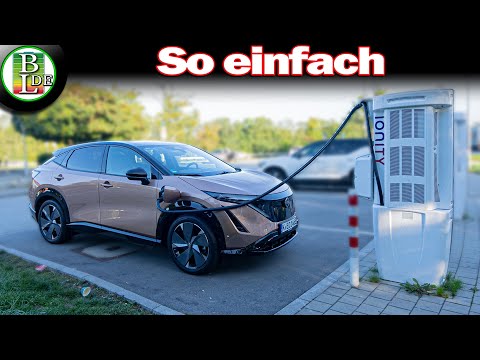 Nissan Ariya 87kWh - Die einfachste Ladekurve der Welt