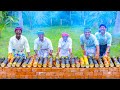 BAMBOO CHICKEN Chicken Cooking In Bamboo Direct Fired Bamboo Chicken Recipe Cooking In Village