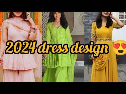 2024 ki new trending dresses// party wear dresses 😍।। wedding dressses