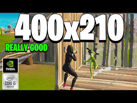 Using LOW END RES *400x210* Fortnite Season 8 GOD (LOW END RES)