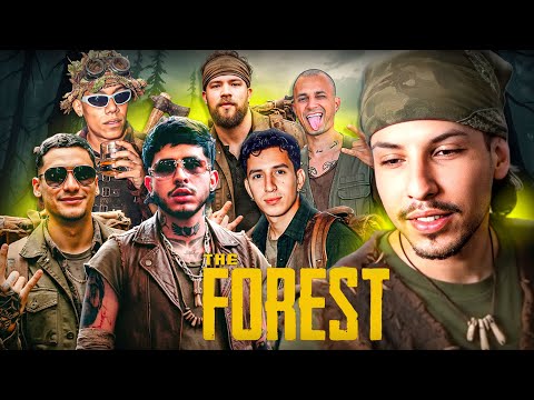 ALL THE GANG PLAYS THE FOREST ONCE AND FOR ALL 🔥 EVERYONE BETRAYS EACH OTHER* | Samulx