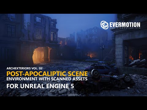 Post-Apo Scene - Archexteriors vol. 2 for Unreal Engine 5