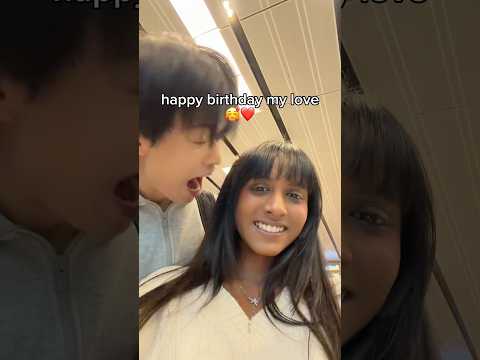 hope he enjoys his birthday surprise 🥰❤️