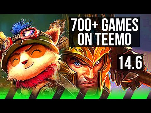 TEEMO vs JARVAN IV (JNG) | 700+ games, 9/4/16, Rank 15 Teemo | EUW Master | 14.6