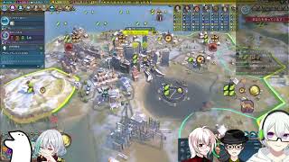 アレイキャッツ 新人研修civ6 配信#8 MODあり