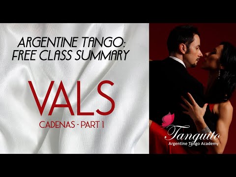 VALS CADENAS IN TANGO, part 1 (Argentine tango class summary ) @Tanguitoacademy @PDuarteTango