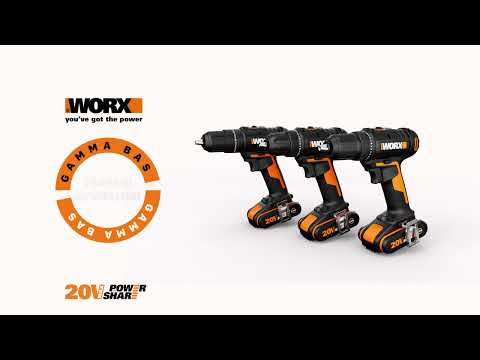 Worx WX100 trapano avvitatore a batteria 20V