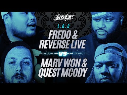 Fredo & Reverse Live vs Quest MCODY & Marvwon