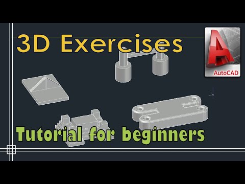 Autocad Complete tutorial for beginners Full tutorial 1h40m