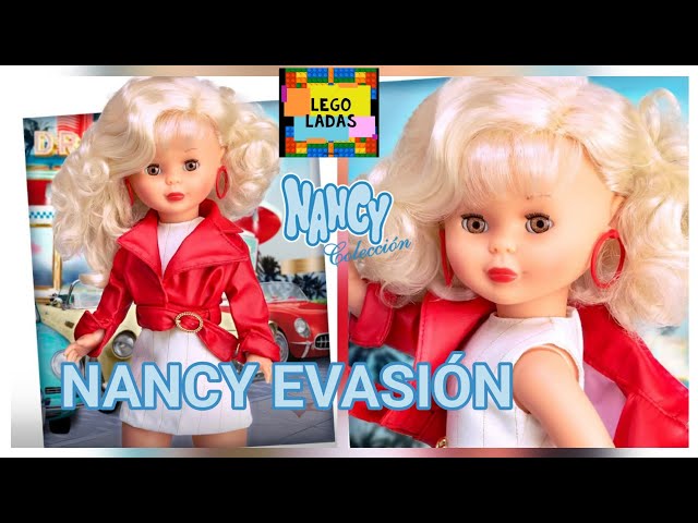 Vídeo relacionado con Nancy Colección Evasión, Muñeca Reedición de Principios de los 2000 con Vestido Blanco, Bombonera, Cazadoras y Zapatos Rojos, Muñeca para Coleccionistas con Certificado Oficial, Famosa (NAL20000)
