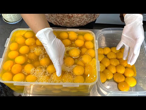 Korean Street Food - Amazing Giant Size ORIGINAL JIGGLY CAKE making and cutting