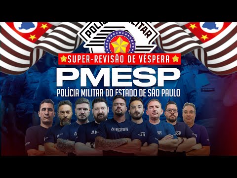 Concurso PMESP SOLDADO 2025 | Super Revisão de Véspera - AlfaCon