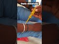 Static Electricity ️ Shorts Trending Viralvideo Viral Viralshorts Experiment