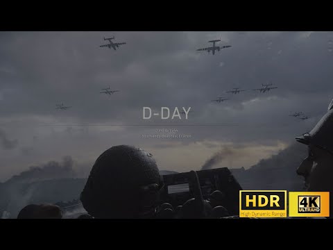 CALL OF DUTY WW2 Gameplay Walkthrough Part 1 Campaign FULL GAME [PC 4K HDR]