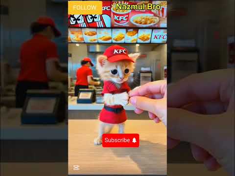 A rabbit saves a kitten that was separated from its mother######Nazmul Bro*