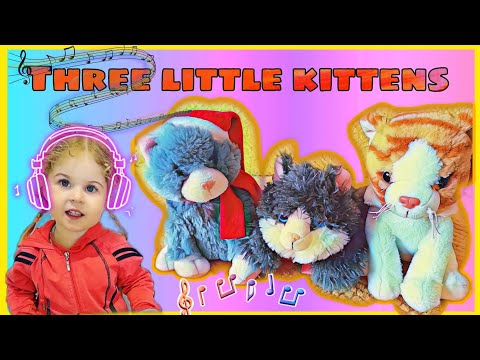 The three little kittens song || EpicFun nursery rhyme #Antonia #threelittlekittens #gabyandalex