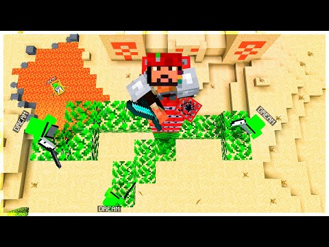 HEMERALD vs 3 DREAM! - Minecraft Survivalist VS 3 Hitmen