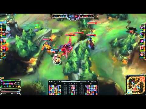 SKT T1 Faker   Cho'Gath vs Cassiopeia   KR LOL SoloQ Highlights