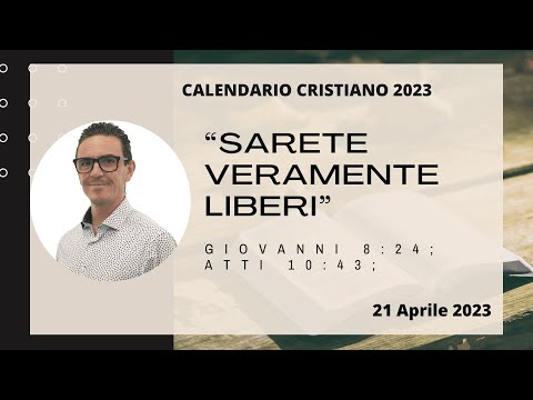 21 APRILE 2023 Calendario cristiano IL BUON SEME