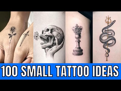 100 Best Small Tattoos | Most Unique & Trendy Small Tattoo Designs | Video  & Photo